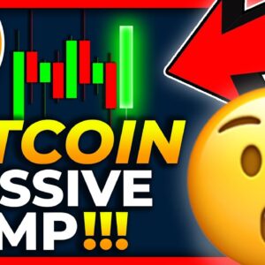 This MASSIVE Bitcoin Pump Changes Everything!!!! Bitcoin Price Prediction 2022 // Bitcoin News Today