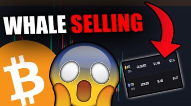 THIS WHALE JUST STARTED TO SELL BITCOIN