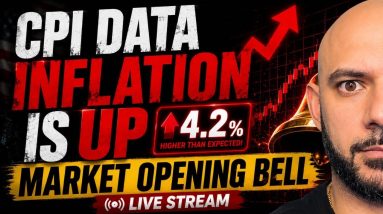 CPI SHOCK: Inflation Jumps to 4.2% | Market Opening Bell LIVE