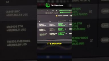 MY $3 MILLION POSITION IS UP $900,000 !!!!
