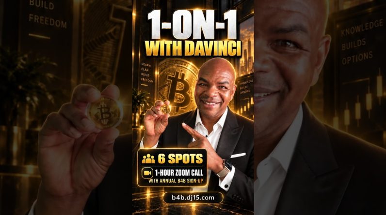 1-ON-1 With Davinci — Only 6 Spots!