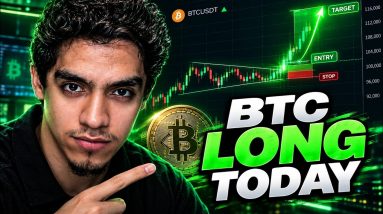 Entering this Bitcoin Long Today 🟢🚨 (Live Trading)