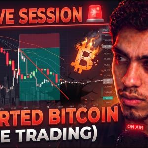 I Shorted Bitcoin (Live Trading)🚨