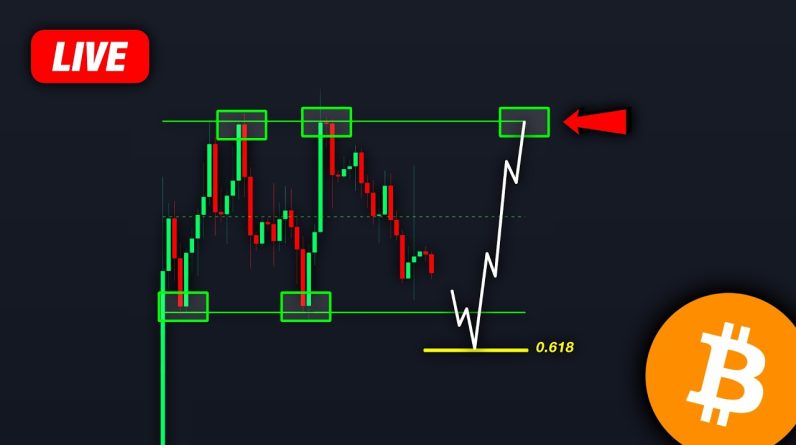 Bitcoin LIVE: Monday Won't Be Quiet! (set alerts here) - BTC, ETH, XRP Price Prediction