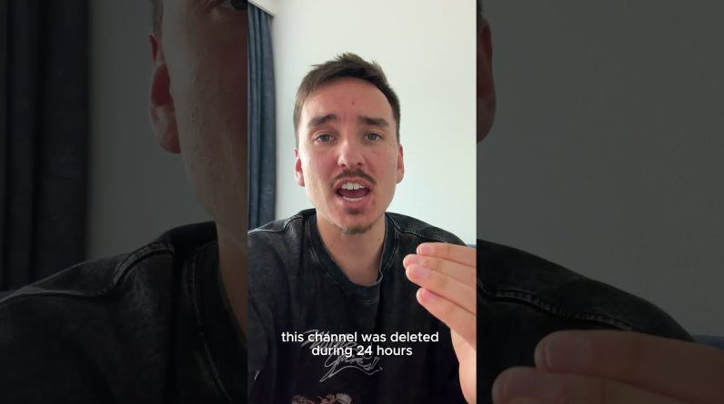 MY CHANNEL DELETED !!!!!!!