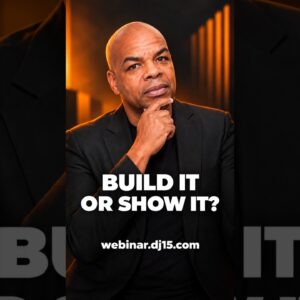 Are you building a life or displaying one?