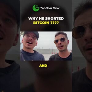 HE IS SHORTING BITCOIN !!!!