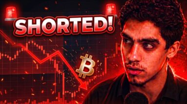 I Shorted Bitcoin !!! (Live Trading)🚨