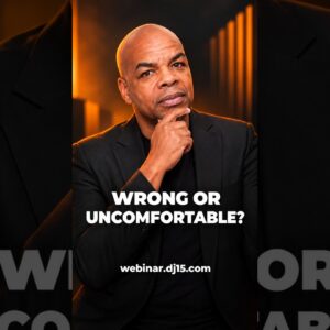 Wrong or just uncomfortable?